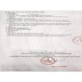 BÁN KHO XƯỞNG BẾN CÁT MẶT TIỀN QUỐC LỘ 13,  ĐẤT 1.332M2, XƯỞNG 1.000M2, GIÁ 15,5 TỶ